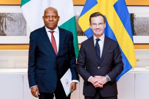 Read more about the article VP Shettima Meets Swedish PM (Photos)