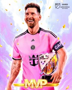 Read more about the article Lionel Messi Wins Major League Soccer MVP Award